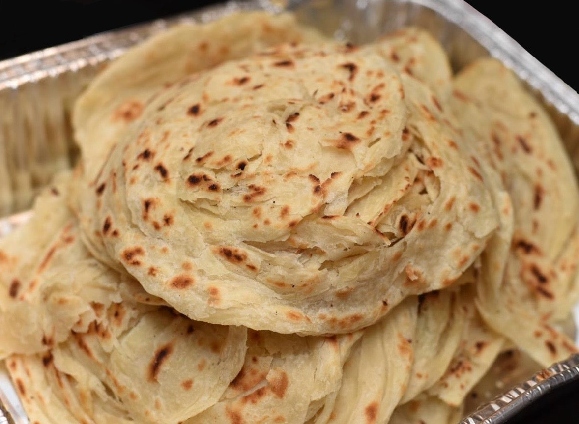 Porotta Combo: 3 Malabar Porotta with Egg Salna