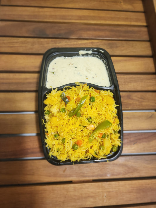 Semiya Kichadi with Coconut Chutney