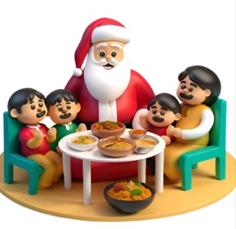 Ammas Special Christmas feast (Chicken Combo for 4 persons)