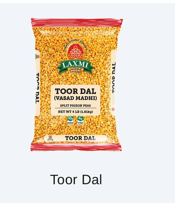 Laxmi Pulses Toor Dal (Vasad Madhi) 2lb / 907g