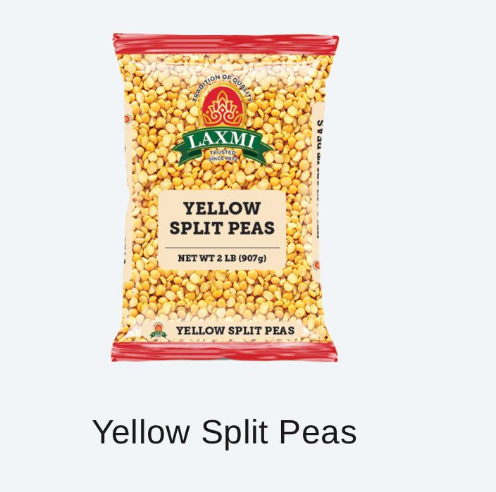 Laxmi yellow split peas 4lb /1.81kg
