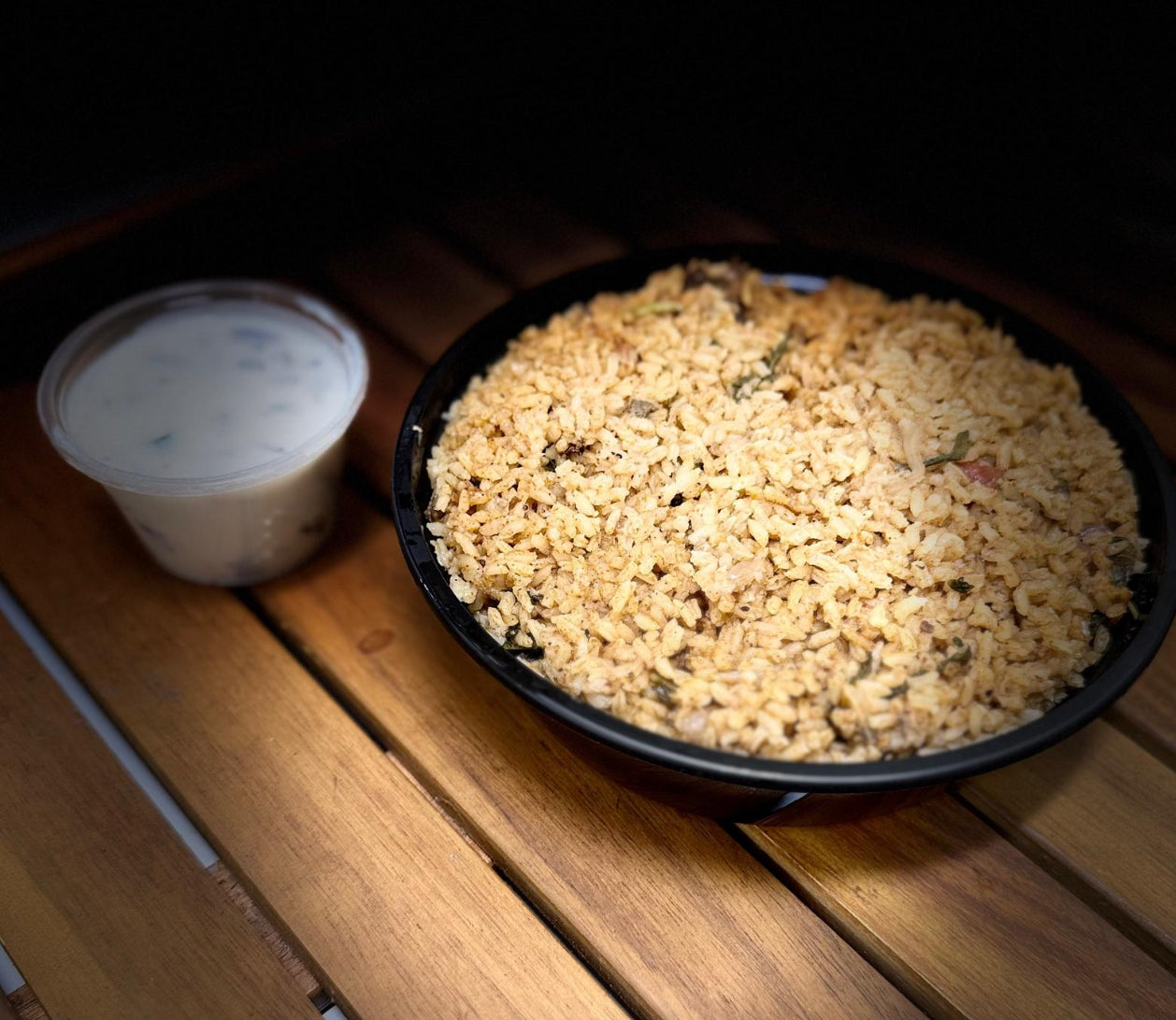 Thalppakatti Chicken Biriyani with egg