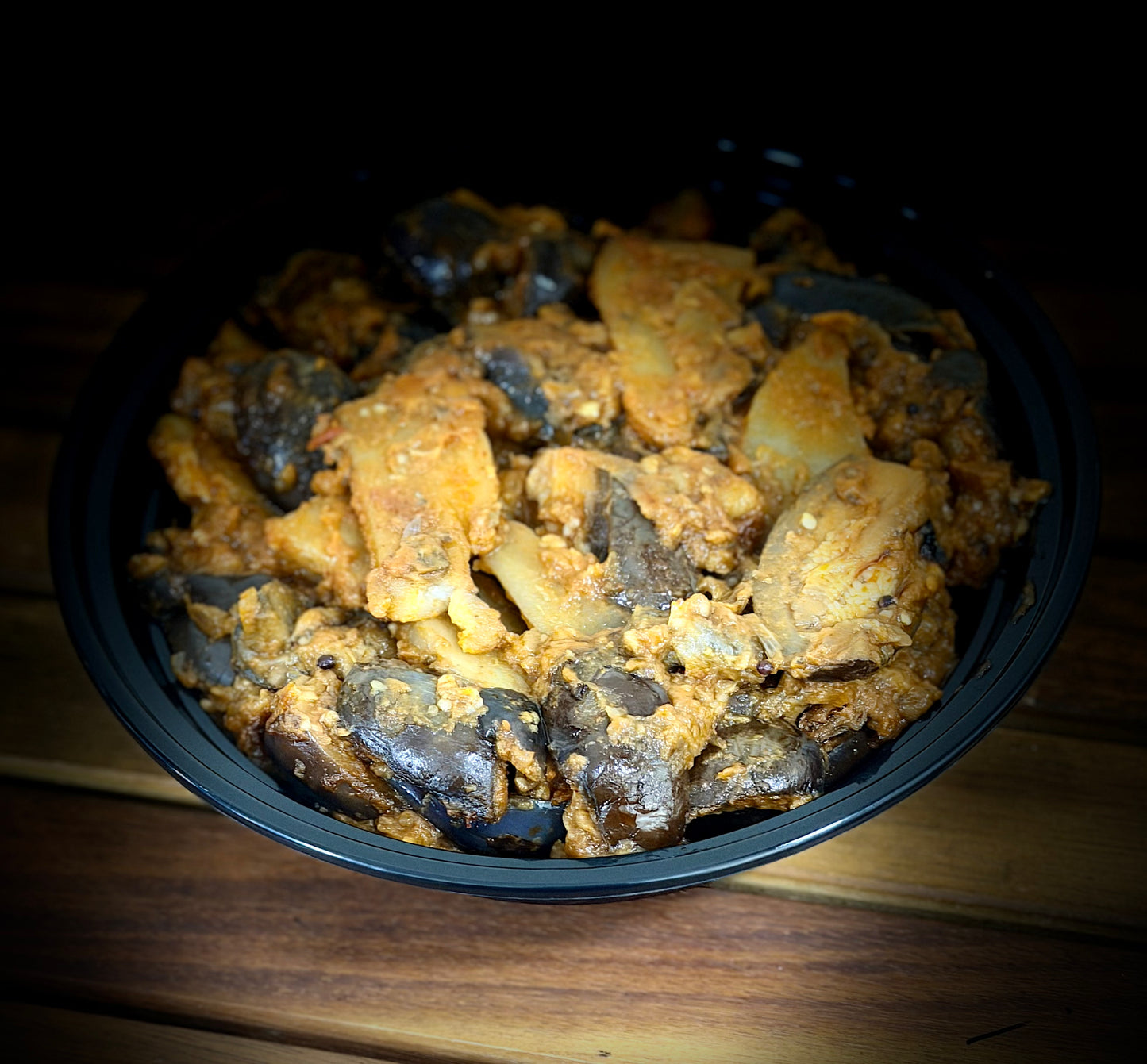 Brinjal Potato Poriyal