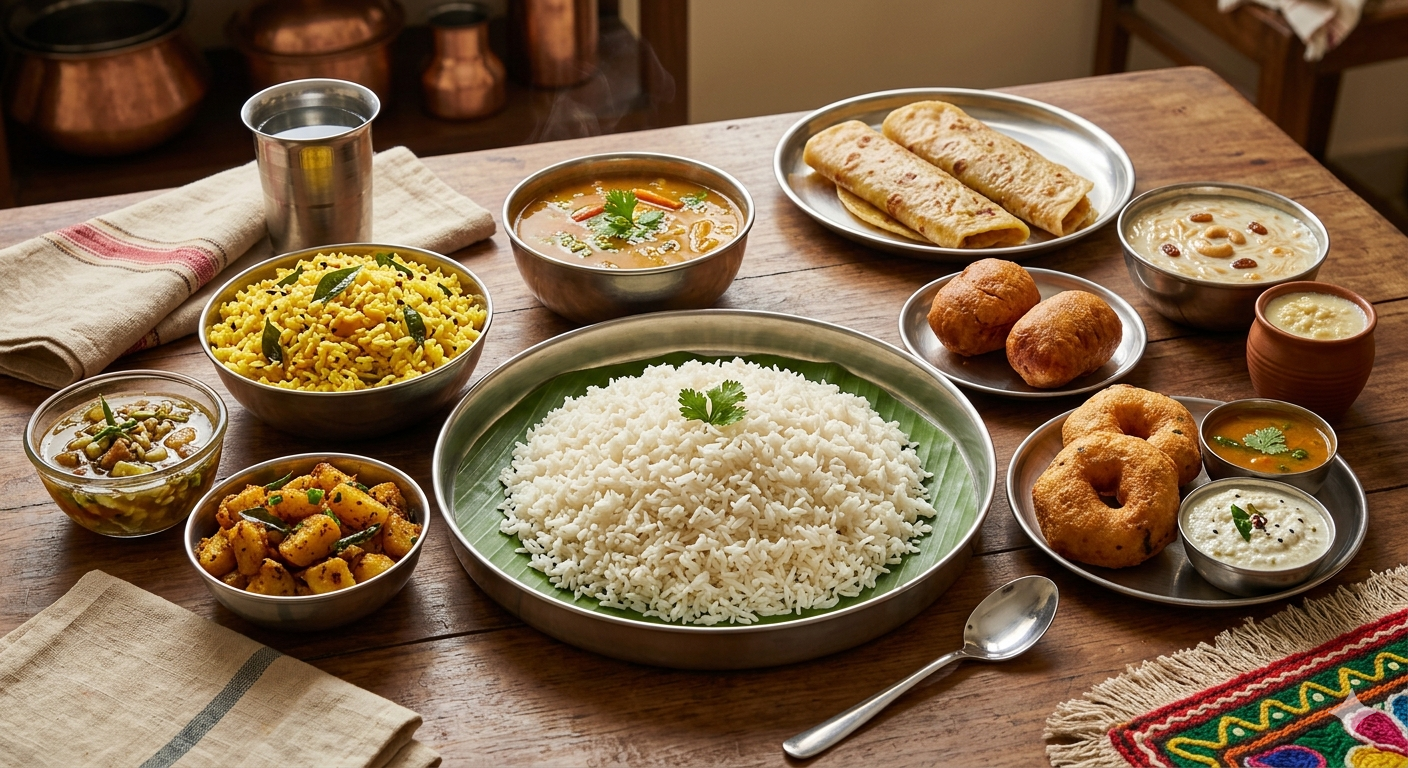 Ugadi  Ammas "Special" Meal for Two People