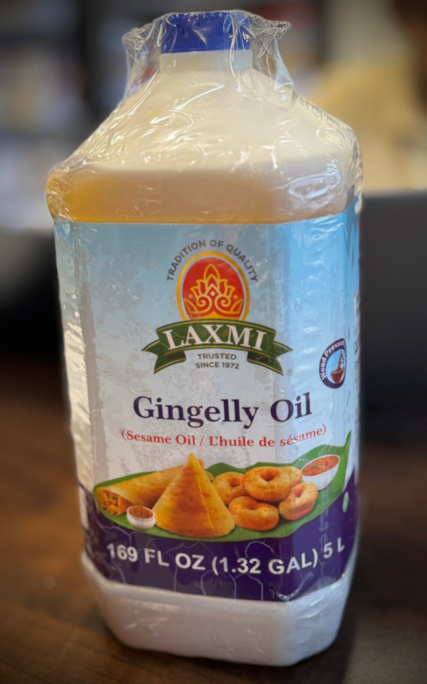 Laxmi Oil Gingelly 169 Fl oz / 1.32 gl / 5L