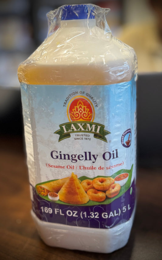 Laxmi Oil Gingelly 169 Fl oz / 1.32 gl / 5L