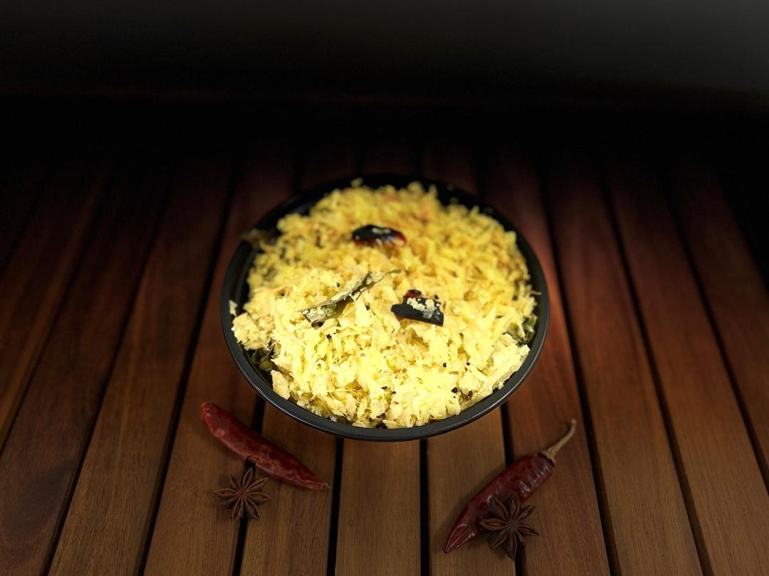 Cabbage thoran/poriyal
