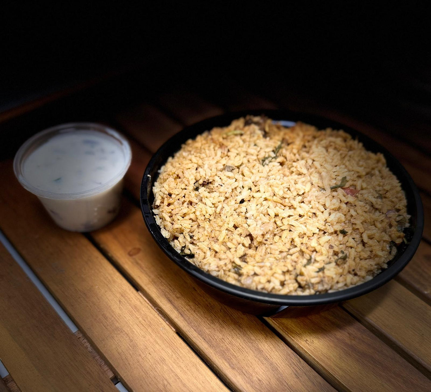 Dindigul Mutton Biriyani with Brinjal Thoku